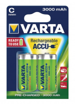Varta Batteri NiMH C/LR14 1.2 V 3000 mAh R2U 2-pack
