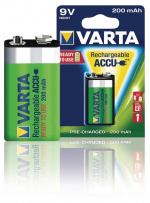 Varta Batteri NiMH LR22 8.4 V 200 mAh R2U 1-pack