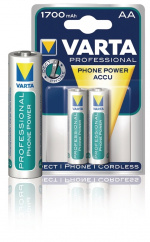 Varta Laddningsbara Ni-MH-batteri AA | 1.2 V DC | 1600 mAh | 2-Blisterkort Varta Laddningsbara Ni-MH-batteri AA | 1.2 V DC | 1600 mAh | 2-Blisterkort