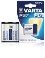 Varta CRP2 litium-batteri 6 V 1300 mAh