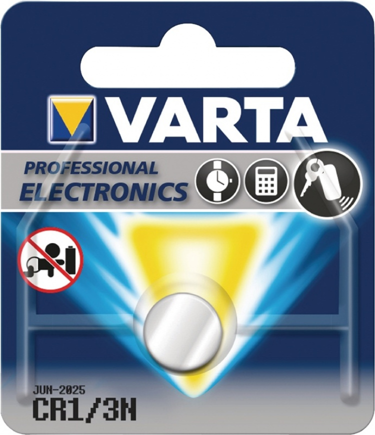 Varta Electronics CR1/3N-batteri 3 V 170 mAh