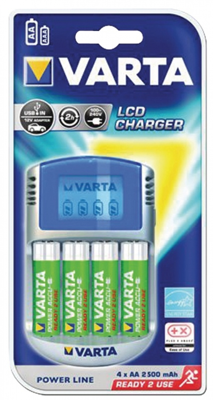 Varta Laddare LCD Power Play Varta Laddare LCD Power Play