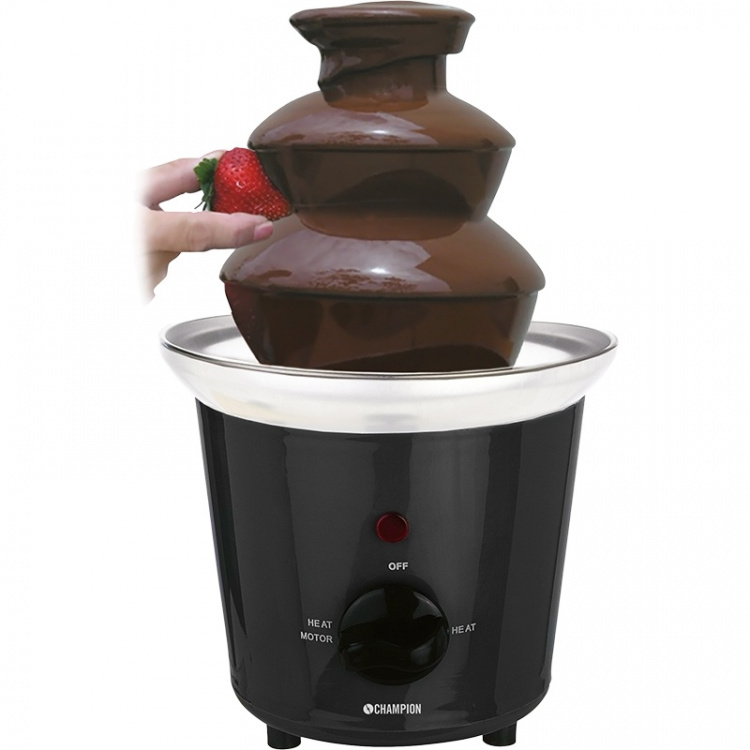 Champion Chokladfontän 200g CF100 Svart Champion Chokladfontän 200g CF100 Svart