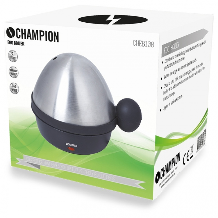 Champion Äggkokare 7 Ägg EB100 Rostfri Champion Äggkokare 7 Ägg EB100 Rostfri