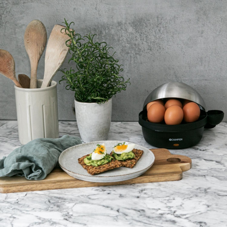 Champion Äggkokare 7 Ägg EB100 Rostfri Champion Äggkokare 7 Ägg EB100 Rostfri
