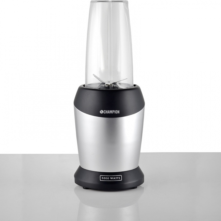Champion Nutrition Blender 1000W MB100 Svart/Silver Champion Nutrition Blender 1000W MB100 Svart/Silver