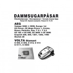 Champion Dammpåsar AEG/Volta/Champion 5st