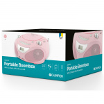 Champion Boombox CD/Radio/MP3/USB Rosa Champion Boombox CD/Radio/MP3/USB Rosa