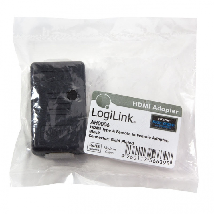 LogiLink HDMI-dubbelhona, Skarvadapter LogiLink HDMI-dubbelhona, Skarvadapter