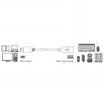 LogiLink USB 3.1 USB-C Ha -> USB-A Ho LogiLink USB 3.1 USB-C Ha -> USB-A Ho