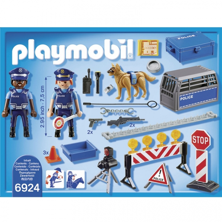 Playmobil Action, Polisvägspärr