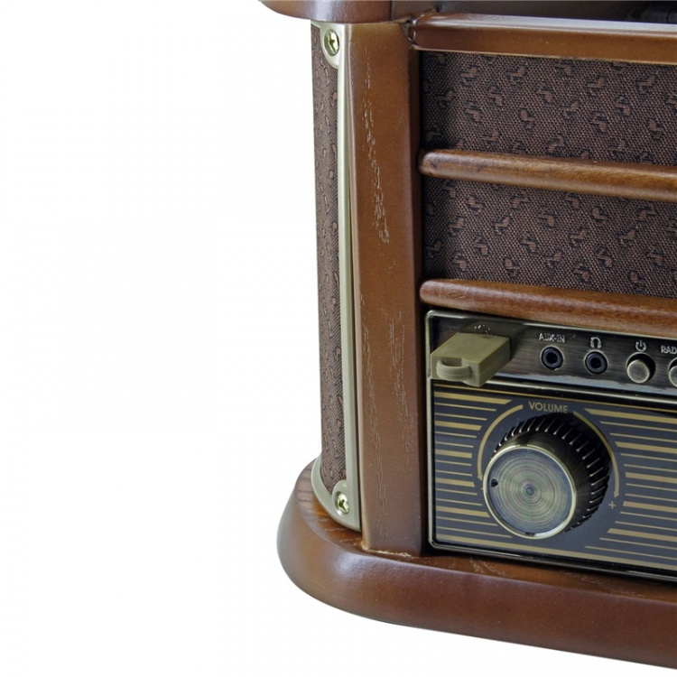 Soundmaster Retro skivspelare Bluetooth (NR545DAB)