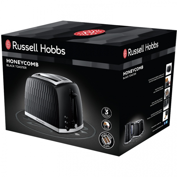 Russell Hobbs Brödrost 2skivors 26061-56 Honeycomb Toaster Russell Hobbs Brödrost 2skivors 26061-56 Honeycomb Toaster