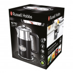 Russell Hobbs Vattenkokare Retro Svart 1,7l