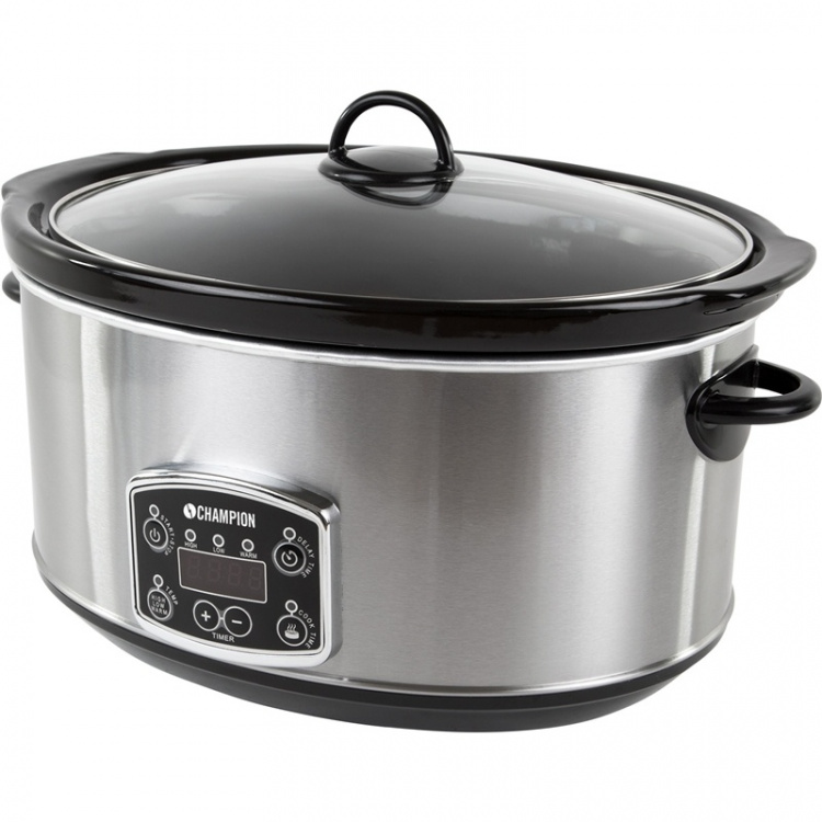 Champion Slowcooker 6,5L 320W SC210 Rostfri
