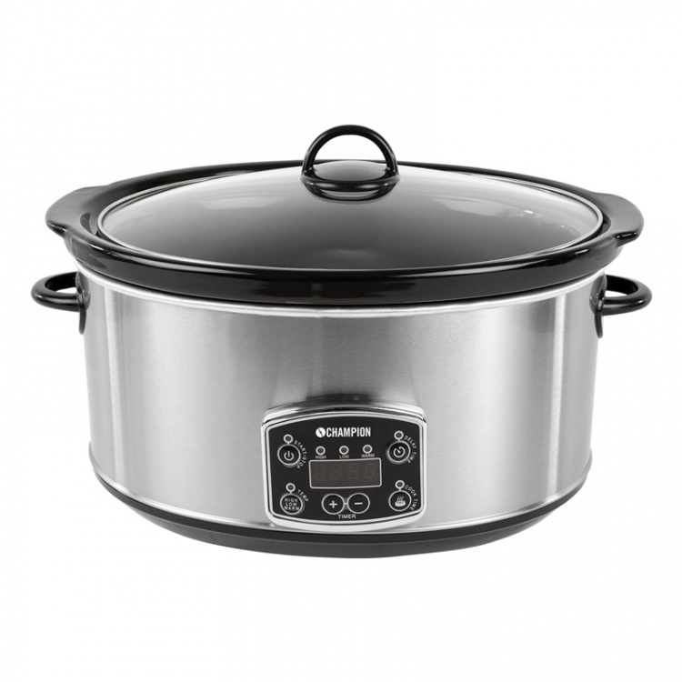 Champion Slowcooker 6,5L 320W SC210 Rostfri