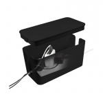 LogiLink Cable box - Kabelgömma S Svart