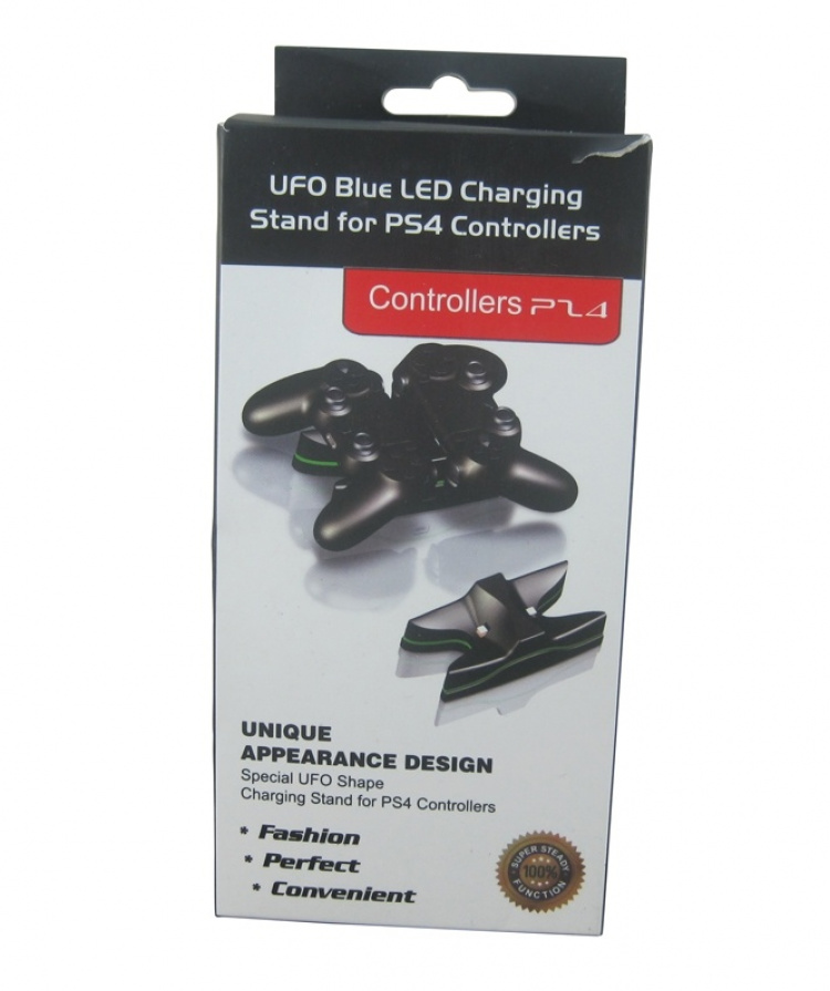 Dubbel laddstation till PS4-kontroller