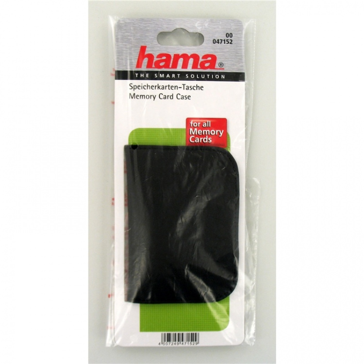 Hama Minneskortsväska Svart Universal S