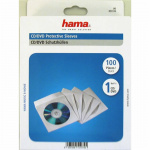 Hama CD/DVD-ficka Papper Vit 100-pack