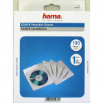 Hama CD/DVD-ficka Papper Vit 100-pack