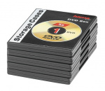 Hama DVD-Box Svart 5-pack