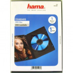 Hama DVD-Box Svart 5-pack