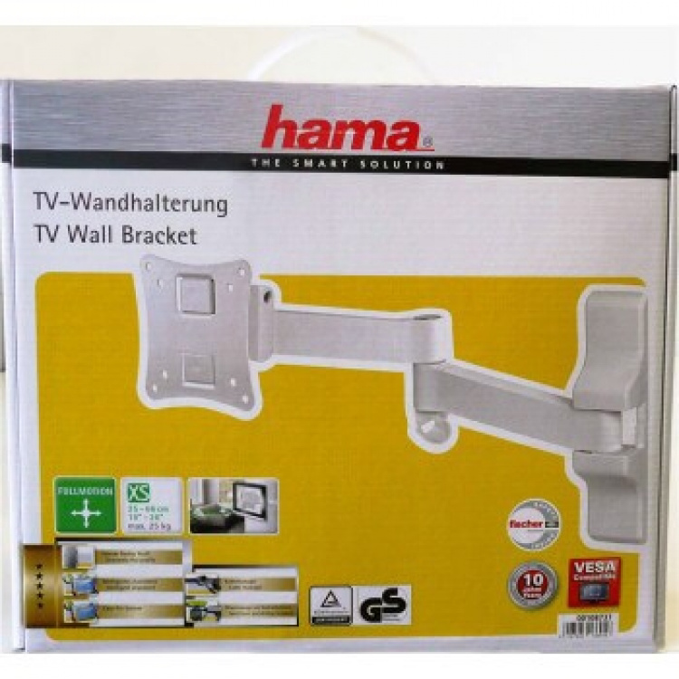 Hama Väggfäste Fullmotion 2arm 5ST Vesa 100 x 100 10