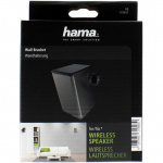 Hama Väggfäste Universal för Trådlösa Högtalare Svart