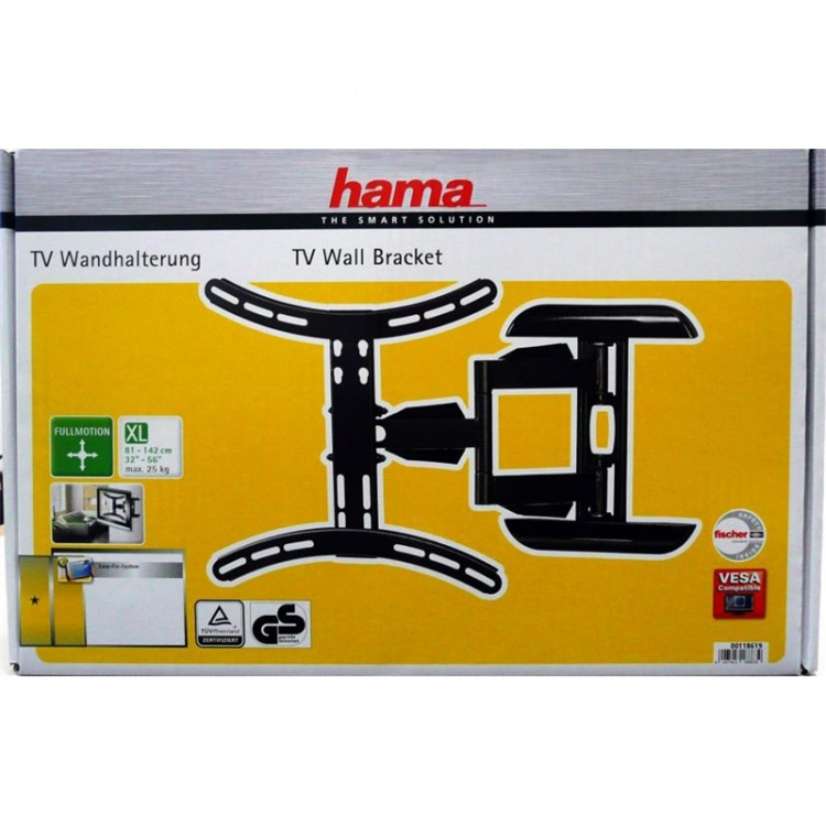Hama Väggfäste Fullmotion 2arm 3ST Vesa 400x400 32 Hama Väggfäste Fullmotion 2arm 3ST Vesa 400x400 32