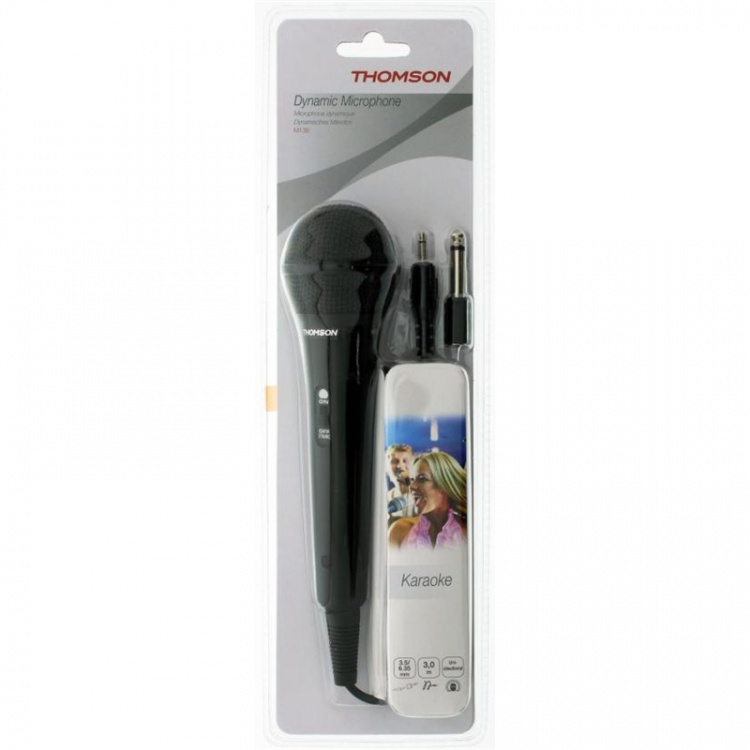 Thomson Mikrofon M135 Dynamisk Svart Thomson Mikrofon M135 Dynamisk Svart