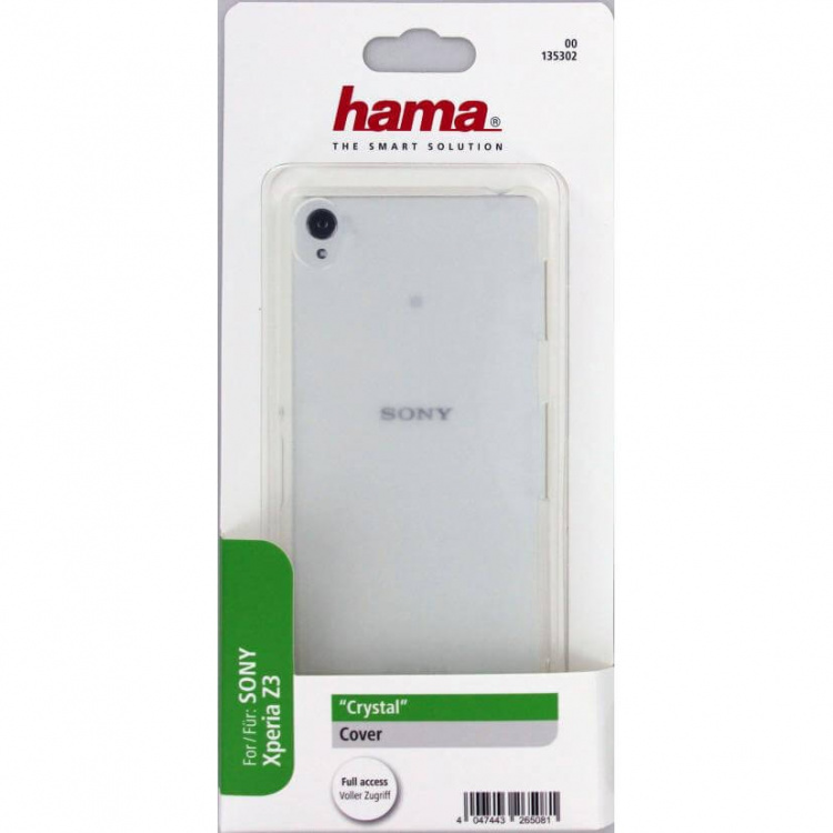 Hama Mobilskal Crystal Xperia Z3 Transparent