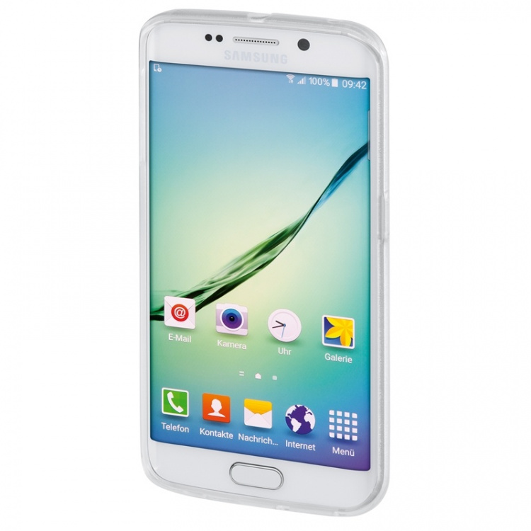 Hama Mobilskal Crystal Samsung S6 Edge Transparent