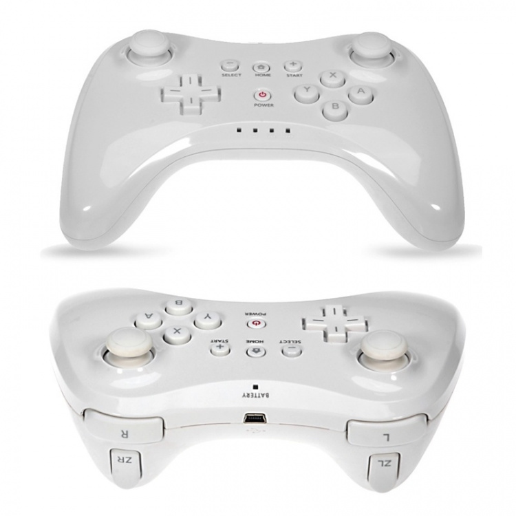 Pro Controller till Nintendo Wii U (Vit)