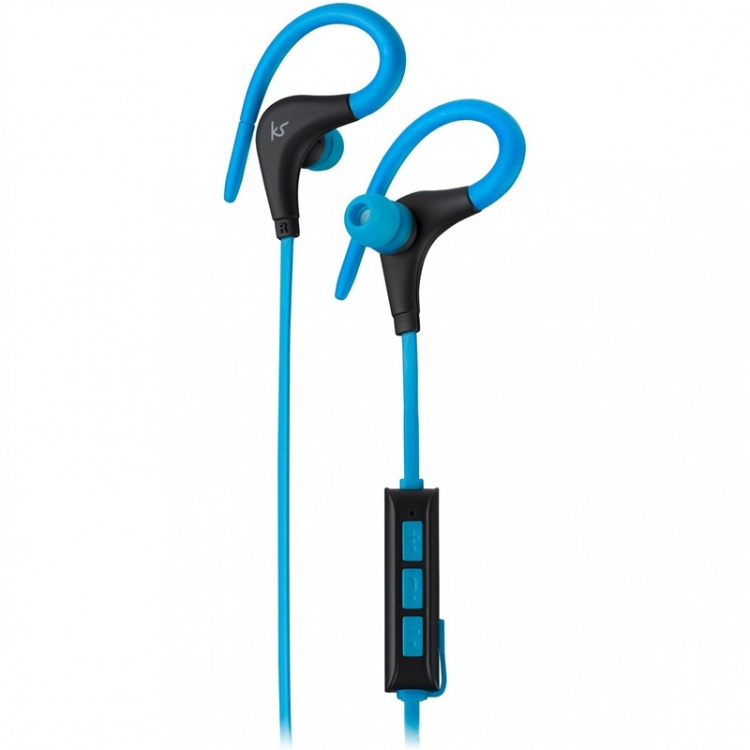 Kitsound Hörlur Race Blå In-Ear Trådlös Mic Kitsound Hörlur Race Blå In-Ear Trådlös Mic