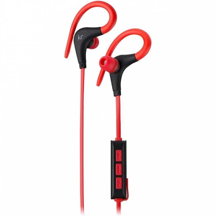 Kitsound Hörlur Race Röd In-Ear Trådlös Mic Kitsound Hörlur Race Röd In-Ear Trådlös Mic