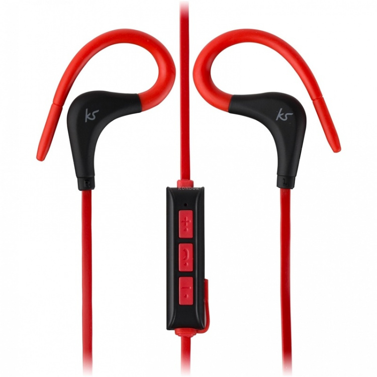 Kitsound Hörlur Race Röd In-Ear Trådlös Mic Kitsound Hörlur Race Röd In-Ear Trådlös Mic