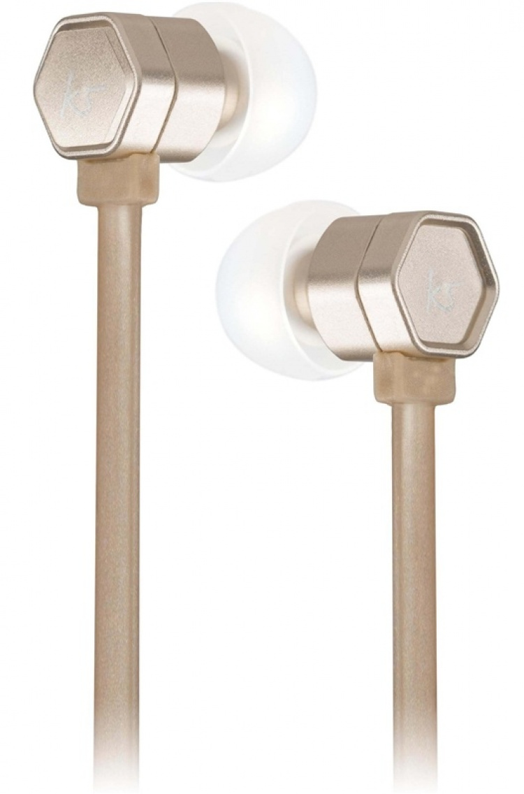 KitSound Hörlur Hive Guld In-Ear Trådlös Mic KitSound Hörlur Hive Guld In-Ear Trådlös Mic