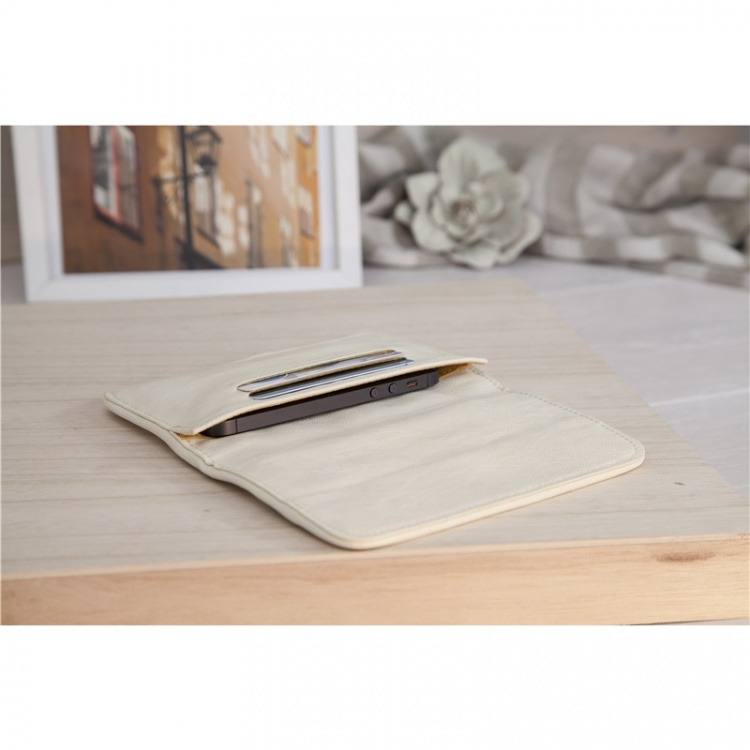 Golla AIR Mobil Wallet Cream Ljusgul universal G1622