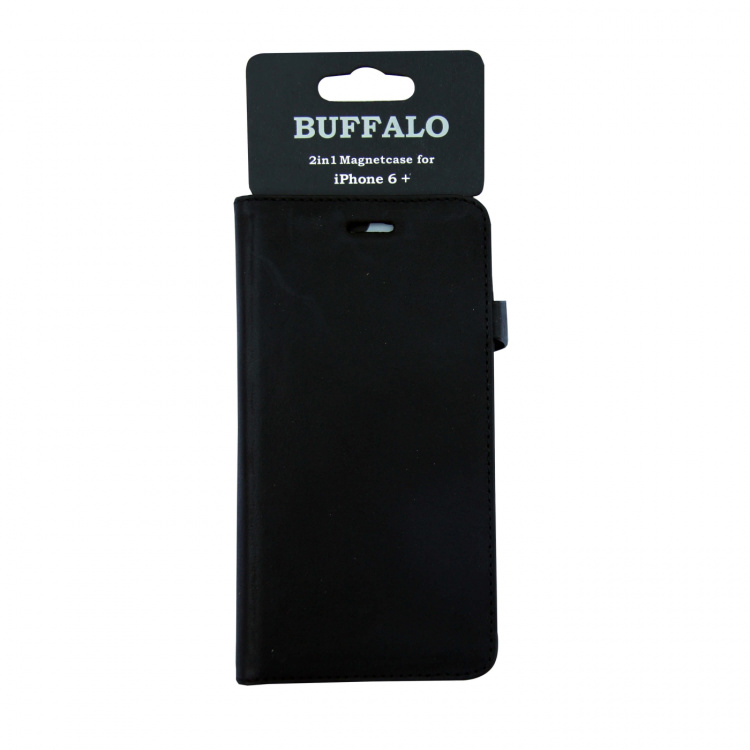 Buffalo Mobilfodral 3 Kortfack Svart - iPhone 6 Plus Buffalo Mobilfodral 3 Kortfack Svart - iPhone 6 Plus