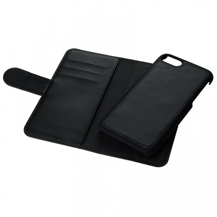 Gear Mobilfodral 2-i-1 3 Kortfack Svart - iPhone 6/7/8 Plus