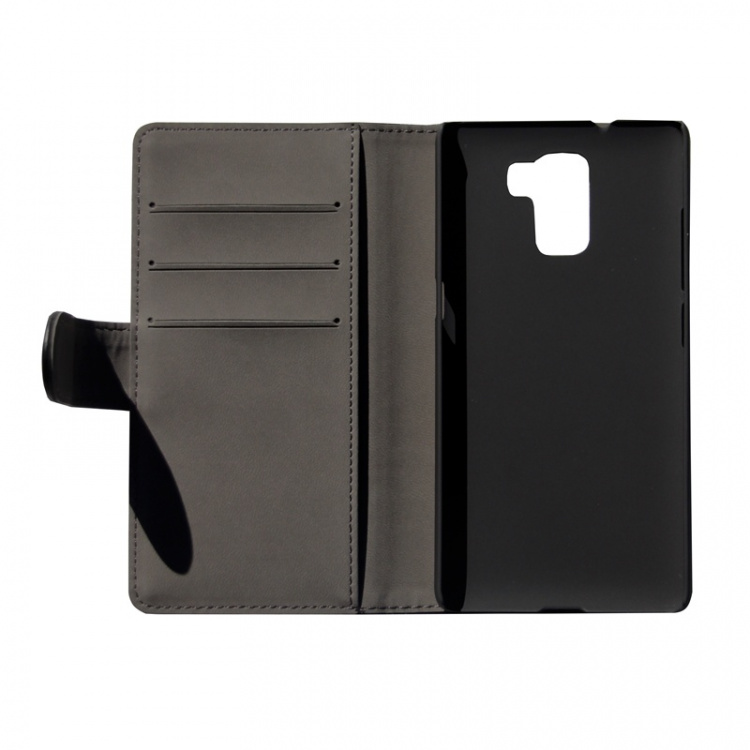 Gear Mobilfodral 2 Kortfack Svart - Huawei Honor 7 Gear Mobilfodral 2 Kortfack Svart - Huawei Honor 7