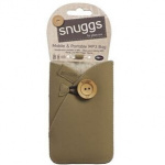 SNUGGS Mobil sleeve Universal Beige Mocca Ull på insidan