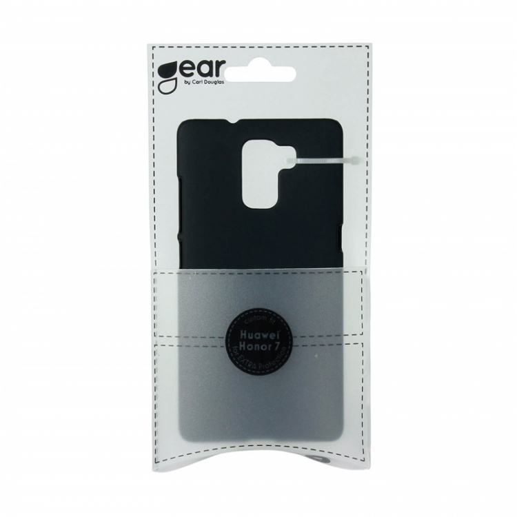 Gear Mobilskal Svart - Huawei Honor 7