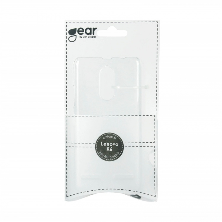 Gear Mobilskal Transparent - Lenovo K6