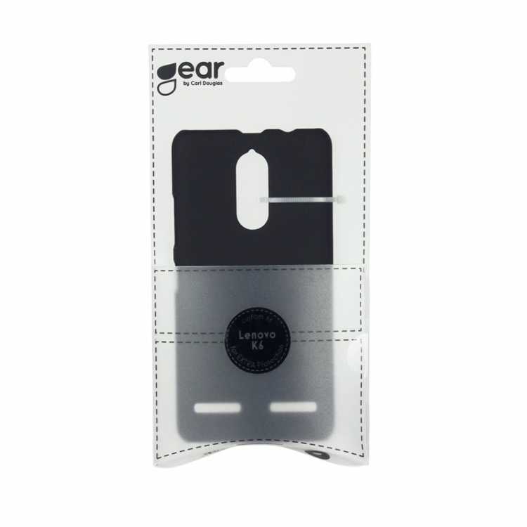 Gear Mobilskal Svart - Lenovo K6