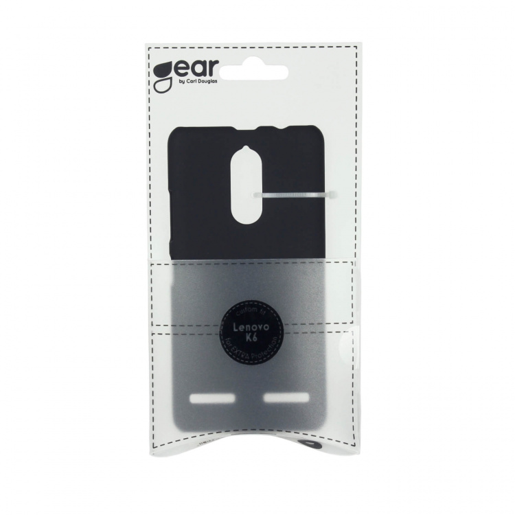 Gear Mobilskal Svart - Lenovo K6