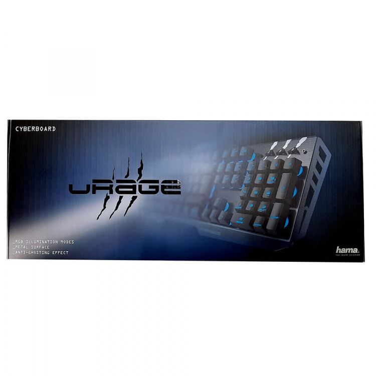 Urage Tangentbord Gaming Cyberboard Metal Urage Tangentbord Gaming Cyberboard Metal