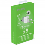 Celly USB-laddare USB-C 2,4A (12W) Celly USB-laddare USB-C 2,4A (12W)