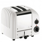 Dualit Brödrost Classic 2 skivor, Vit